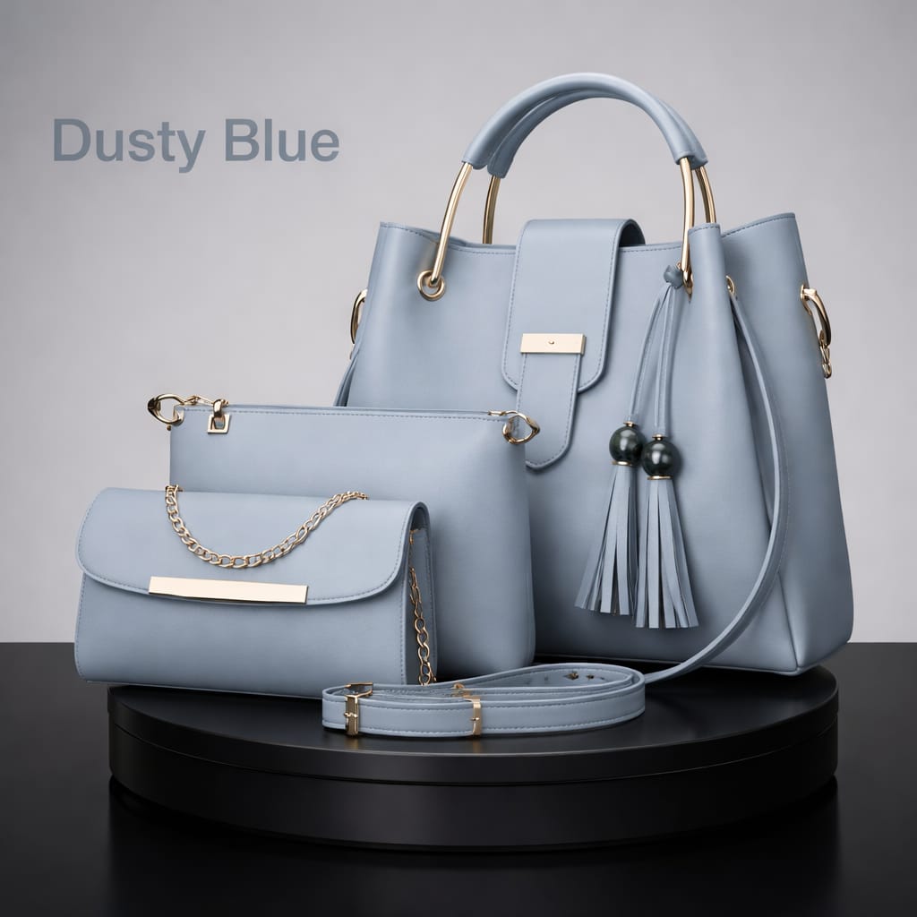 Premium 3-Piece Hand Bags Sets
