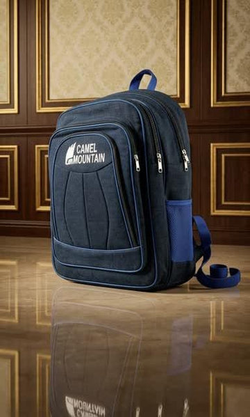 Camel Mountain Navy School Bag