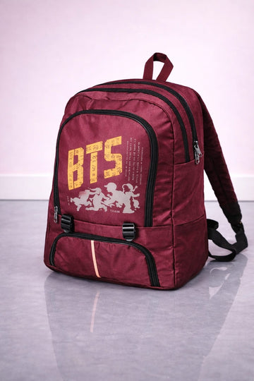Maroon "BTS" Inspired Bag